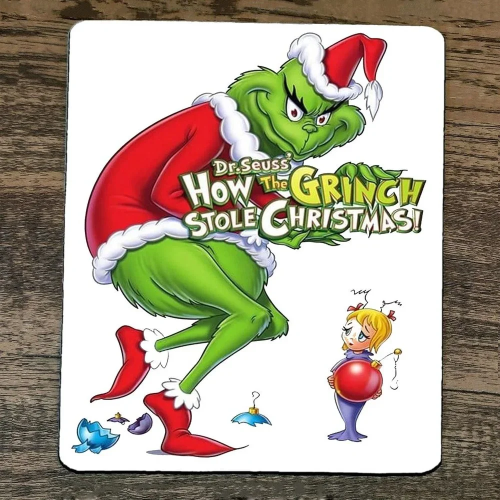 Mouse Pad How the Grinch Saved Xmas Christmas‎